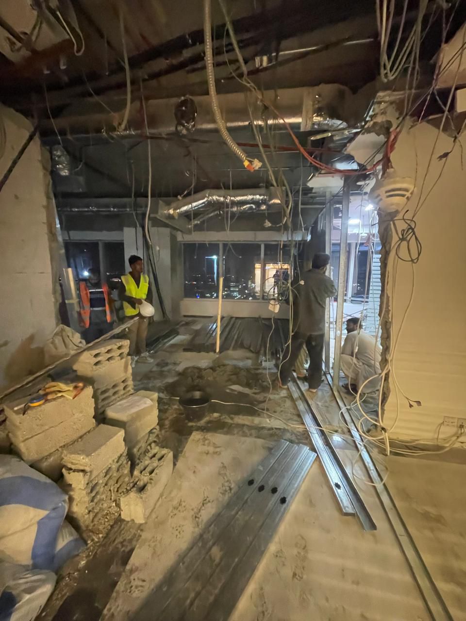 Office fit-out Riyadh interior works – LIG NEX1 by Hanjin E&T